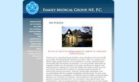 
							         Family Medical Group, NE, P.C.								  
							    