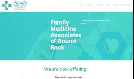 
							         family medicine associates - Home								  
							    