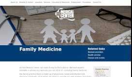 
							         Family medicine | CGH Medical Center								  
							    
