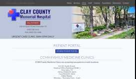 
							         Family Medicine - Clay County Memorial Hospital								  
							    