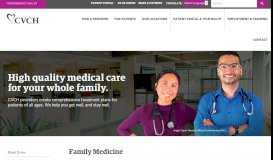 
							         Family Medicine | Columbia Valley Community Health								  
							    