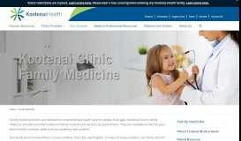 
							         Family Medicine - Kootenai Health								  
							    