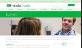 
							         Family Medicine - Marshall Health								  
							    
