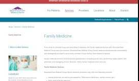 
							         Family Medicine | MountainView Medical Group								  
							    