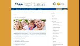 
							         Family Medicine | MVA | Monongahela Valley Association of Health ...								  
							    