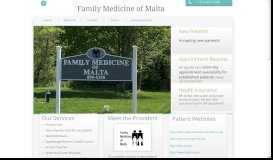 
							         Family Medicine of Malta								  
							    