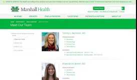 
							         Family Medicine | Our Doctors - Marshall Health								  
							    