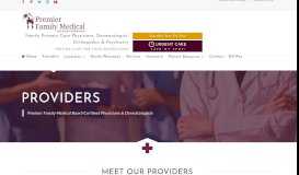 
							         Family Medicine | Premier Family Medical								  
							    