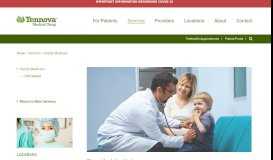 
							         Family Medicine | Tennova Medical Group								  
							    