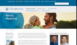 
							         Family Medicine - The Corvallis Clinic								  
							    
