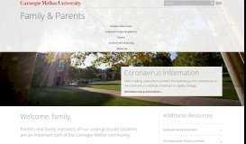 
							         Family & Parents - Family & Parents - Carnegie Mellon University								  
							    