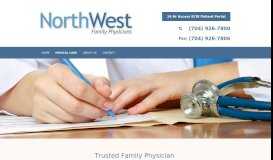 
							         Family Physician | Charlotte, NC - Northwest Family Physicians								  
							    