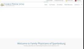 
							         Family Physicians of Spartanburg: Primary Care Provider								  
							    