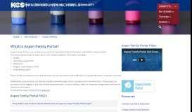 
							         Family Portal / Aspen Family Portal Information - Knox County Schools								  
							    
