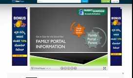 
							         FAMILY PORTAL INFORMATION Get in Gear for the School Year ...								  
							    