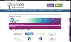 
							         Family Portal - Jeffco Public Schools								  
							    