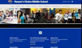 
							         Family Portal Login - Harper's Choice Middle School - hcpss								  
							    