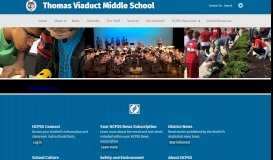 
							         Family Portal | Thomas Viaduct Middle School								  
							    