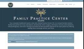 
							         Family Practice Center								  
							    