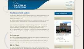 
							         Family Practice Clinic in Gainesville, VA | Skyview Family Medicine								  
							    