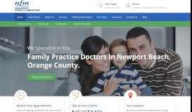 
							         Family Practice Doctors In Newport Beach, Orange County, CA								  
							    