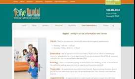 
							         Family Practice Houma | Clinic Information | Haydel Family Practice								  
							    