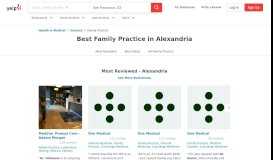 
							         Family Practice in Alexandria - Yelp								  
							    