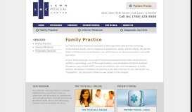 
							         Family Practice - Lawn Medical Center, S.C.								  
							    