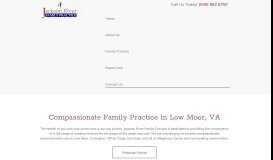 
							         Family Practice | Low Moor, VA | Jackson River Family Practice								  
							    