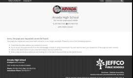 
							         Family Resource Center - Arvada High School								  
							    
