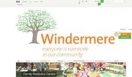 
							         Family Resource Centre | Windermere - Everyone is someone in our ...								  
							    