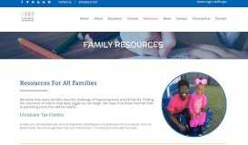
							         Family Resources at The Children's Workshop								  
							    