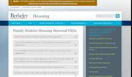 
							         Family Student Housing Renewal FAQs | Housing								  
							    