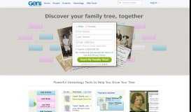 
							         Family Tree & Family History at Geni.com								  
							    