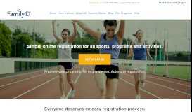 
							         FamilyID - Simple online registration for schools, camps, clubs.								  
							    