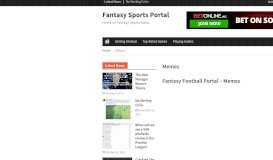 
							         Fantasy Football Memes | Fantasy Football Portal								  
							    