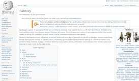 
							         Fantasy - Wikipedia								  
							    