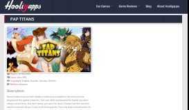 
							         Fap Titans - Adult browser game | Hooligapps								  
							    