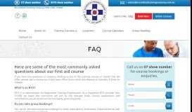 
							         FAQ | Accredited Training Company								  
							    