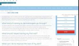 
							         FAQ Atlanta - Peachtree Dermatology Associates								  
							    