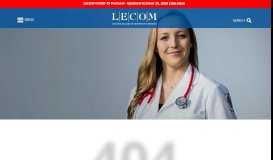 
							         FAQ College of Medicine - LECOM Education System								  
							    