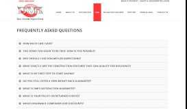 
							         FAQ - Don Meyler Inspections								  
							    