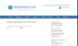 
							         FAQ - Health Ministries								  
							    
