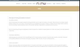
							         FAQ - NXNW								  
							    