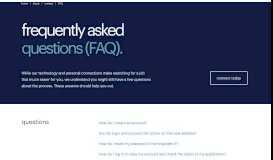 
							         FAQ | Randstad USA								  
							    