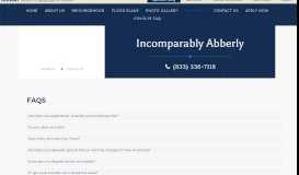 
							         FAQs - Abberly Crest Apartment Homes | Custom Page								  
							    