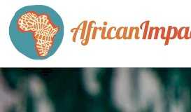 
							         FAQs - African Impact								  
							    