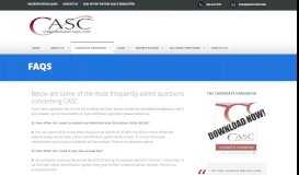 
							         FAQs | CASC - Certified Administrator Surgery Center								  
							    