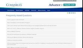 
							         FAQs / Convergys Corporate Learning								  
							    