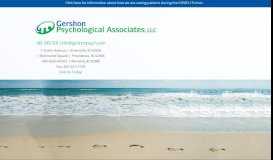 
							         FAQs - Gershon Psychological Associates								  
							    